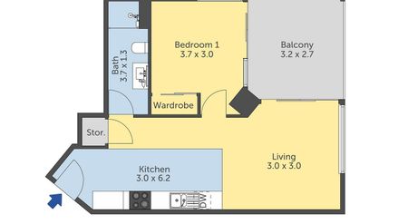 Spacious 1-Bedroom with Stunning Harbour Views - Photo 5