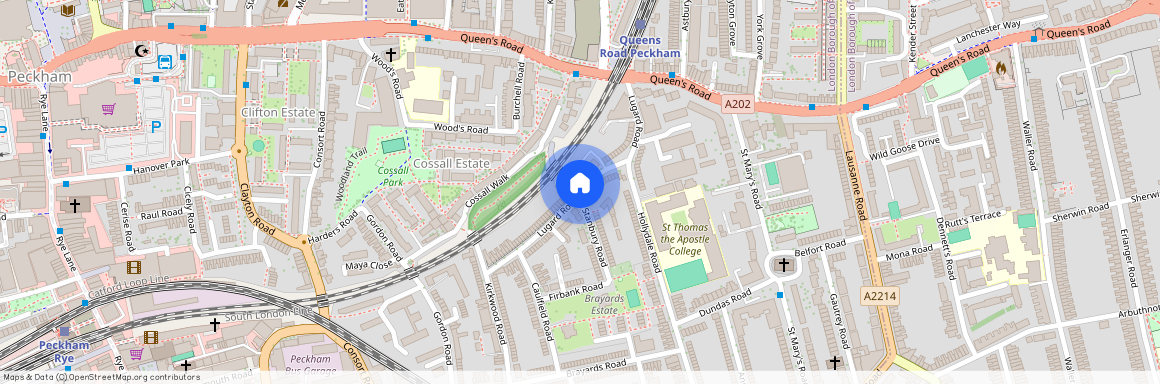 Lugard Road, London, SE15