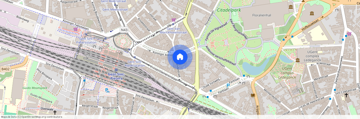 Oostendestraat, 11 4F, 9000, Gent