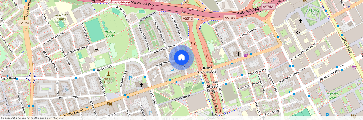 Leaf Street, Hulme, Manchester, M15