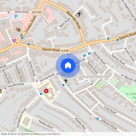 Harvey Road, Guildford, GU1 3NJ, Surrey