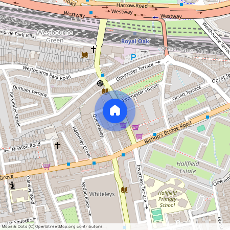 Porchester Road, Queensway, W2