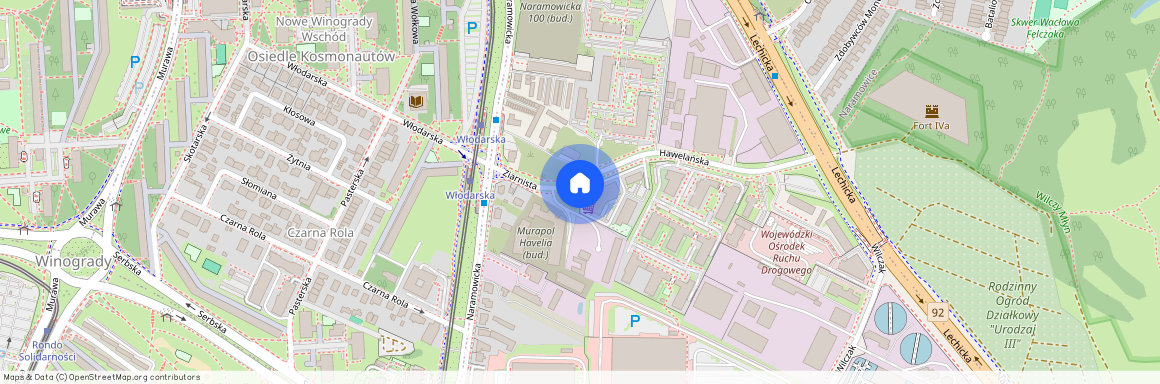ul. Hawelańska, Winogrady, Stare Miasto, Poznań, wielkopolskie