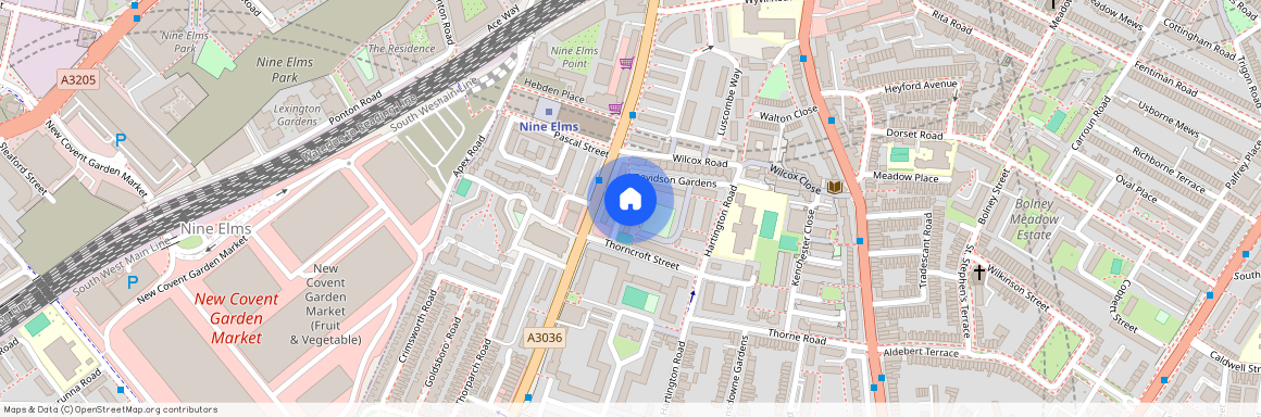 The Vauxhall Estate, Vauxhall London SW8