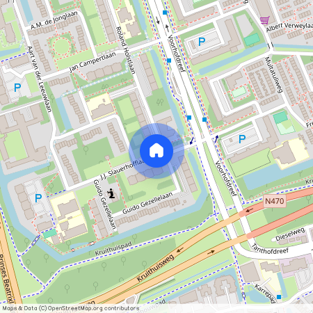 Roland Holstbuurt, 2624 JV, J.J. Slauerhofflaan, Delft