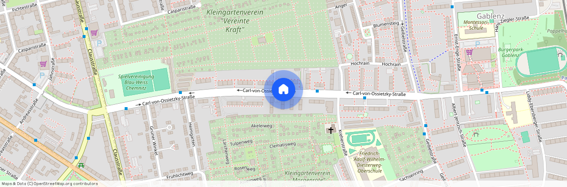 Carl-von-Ossietzky-Straße, 09127, Carl-Von-Ossietzky-Straße    Chemnitz