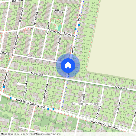 Pruszkowski, Michałowice, Komorów, Ireny