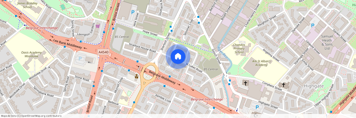 St. Lukes Road, B5, B5 7FJ, Birmingham