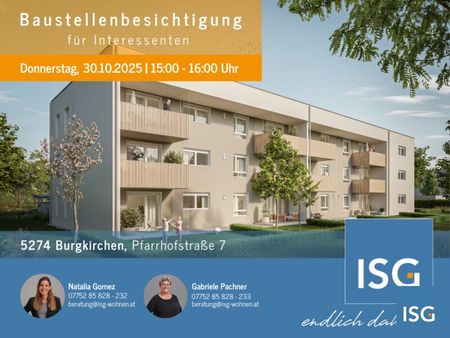 NEUBAU! 3-Zimmer-Mietkauf-Wohnung Top 8 im 1. OG (Eigenmittel erforderlich) - Foto 2