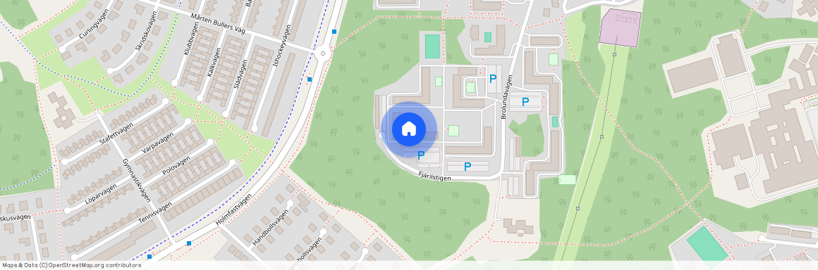 Fjärilstigen 23, Blombacka