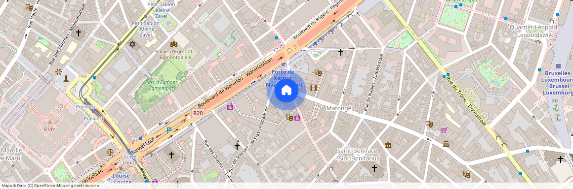 Ixelles, Brussels (19 wards) 1050, Belgium