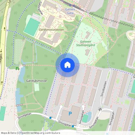 Västra Bergsjön, Göteborg, Västra Götaland, Siriusgatan 28