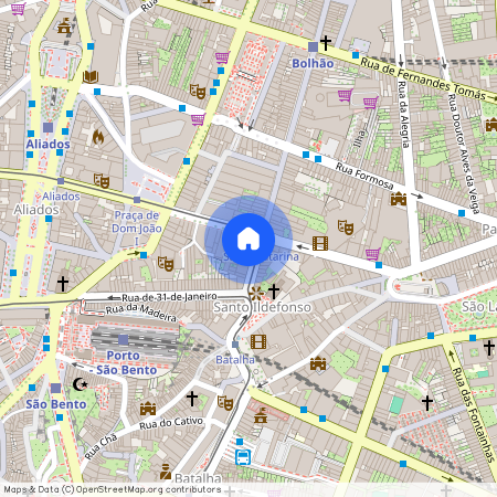 Rua de Santa Catarina, Porto, Braga 4000-244