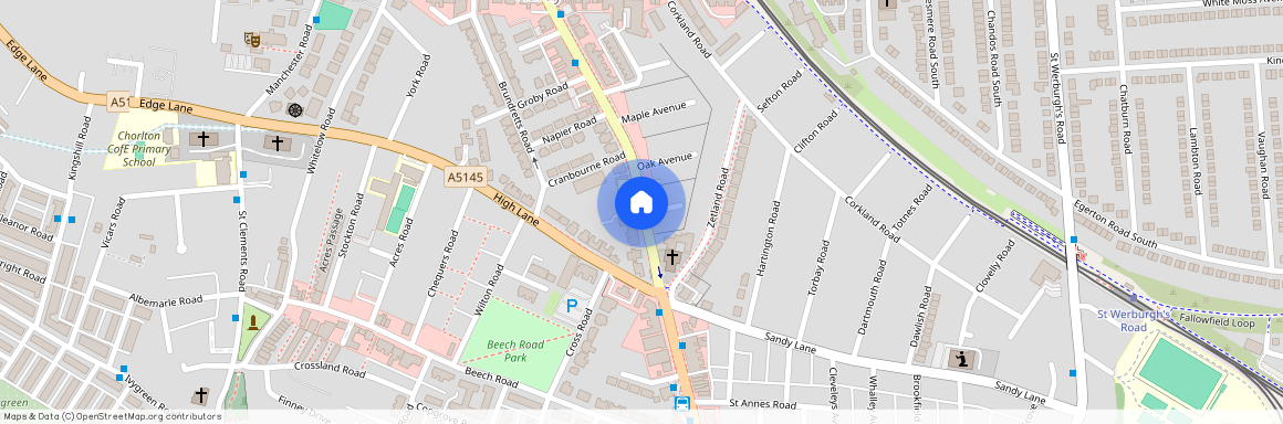 Barlow Moor Road, Chorlton, Manchester. M21 8AQ