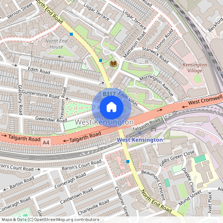 North End Road, West Kensington