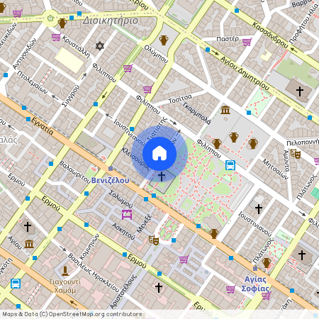 Χάλκεων, Θεσσαλονίκη Ελλάδα, Ρωμαϊκή Αγορά - Βενιζέλου - Ιστορικό Κέντρο (Κέντρο Θεσσαλονίκης)