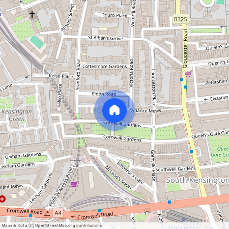 Cornwall Gardens, South Kensington, London