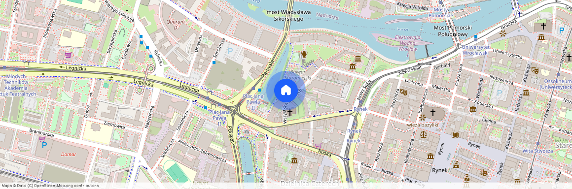 pl. Jana Pawła II, Stare Miasto, Stare Miasto, Wrocław, dolnośląskie