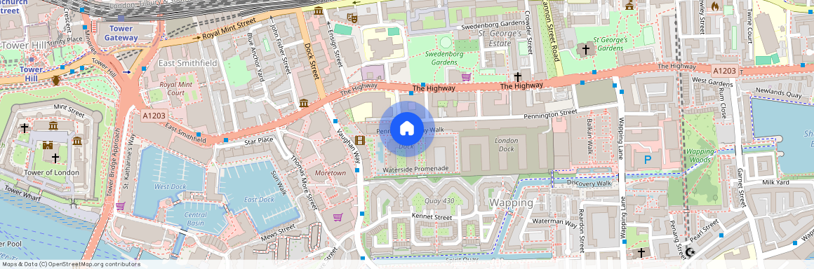 Merino Gardens, London, E1W