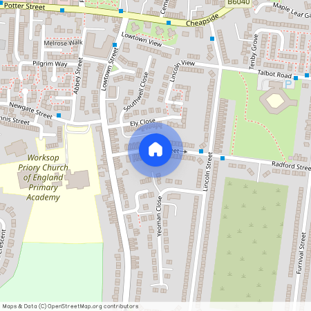 Clinton Street, Worksop, S80