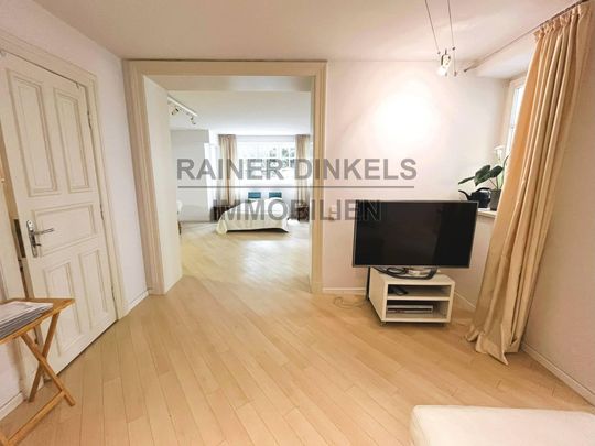 Alsternahe! Charmante möblierte, tageslichthelle Souterrainwohnung im Alsterkamp! - Foto 1