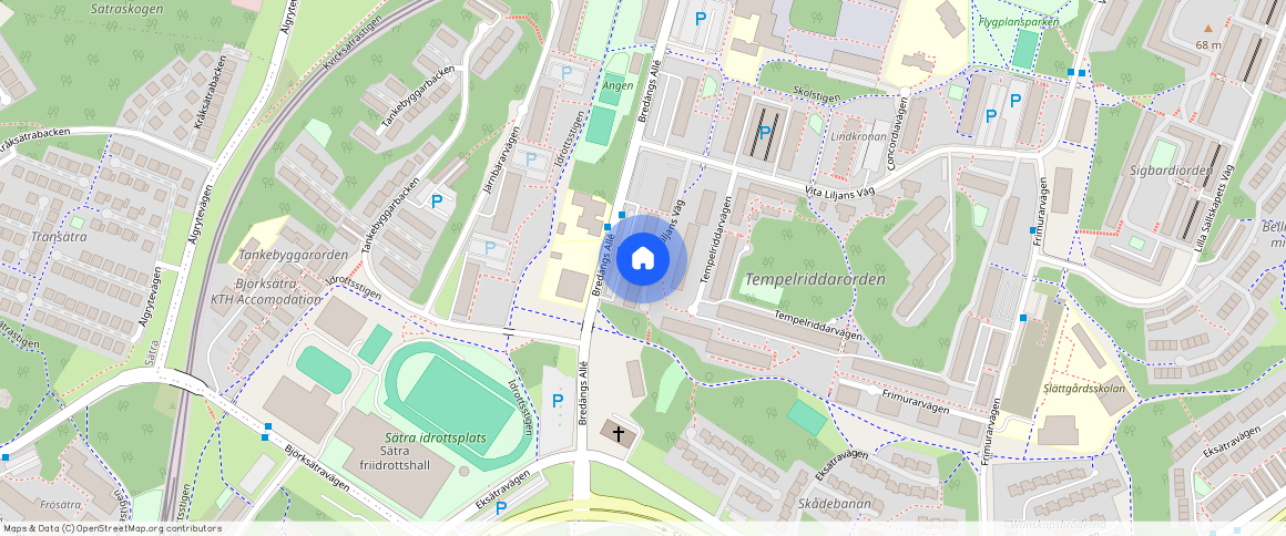 Vita Liljans Väg **, Bredäng