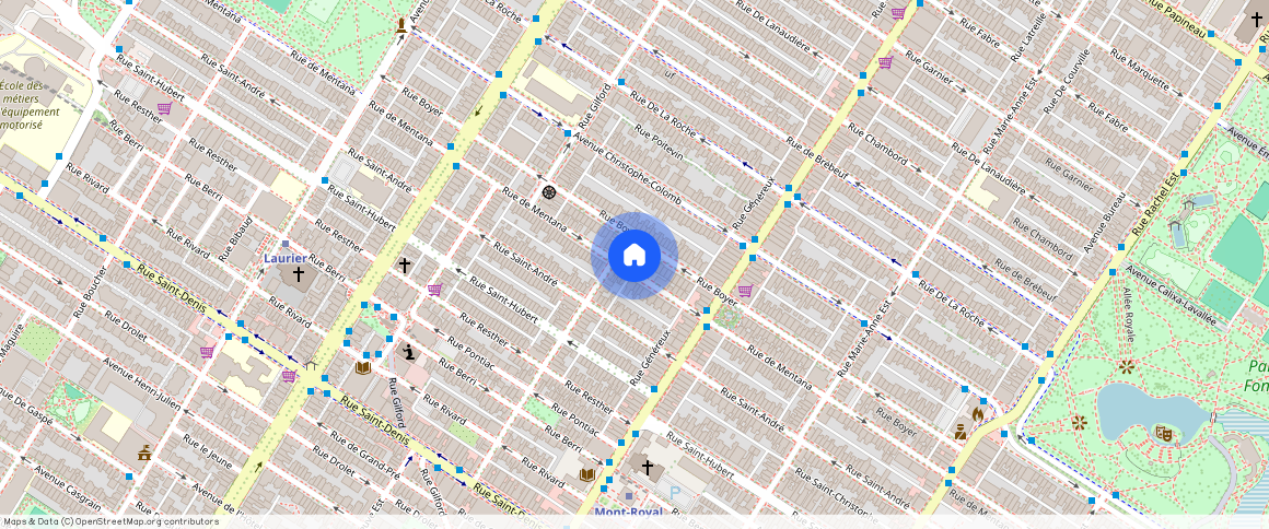 ** Rue de Mentana, Plateau-Mont-Royal, Plateau-Mont-Royal, Ile de Montréal, H2J 1X3