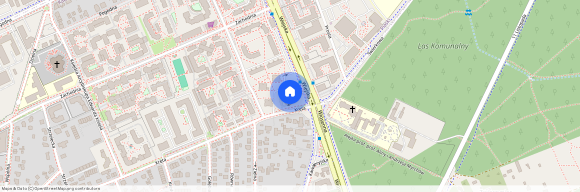 ul. Kręta, Kawaleryjskie, Białystok, podlaskie