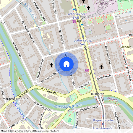 Nordstraße 9, 99089 Erfurt, (Andreasvorstadt), Deutschland