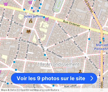 Rue Eugène Sue, Paris - Photo 1
