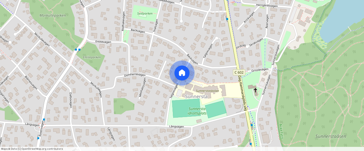 Talgoxvägen, Uppsala