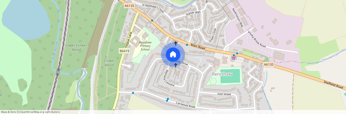 Circular Drive, Renishaw, S21