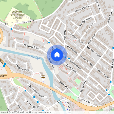 Brychan Place, Merthyr Tydfil, CF47