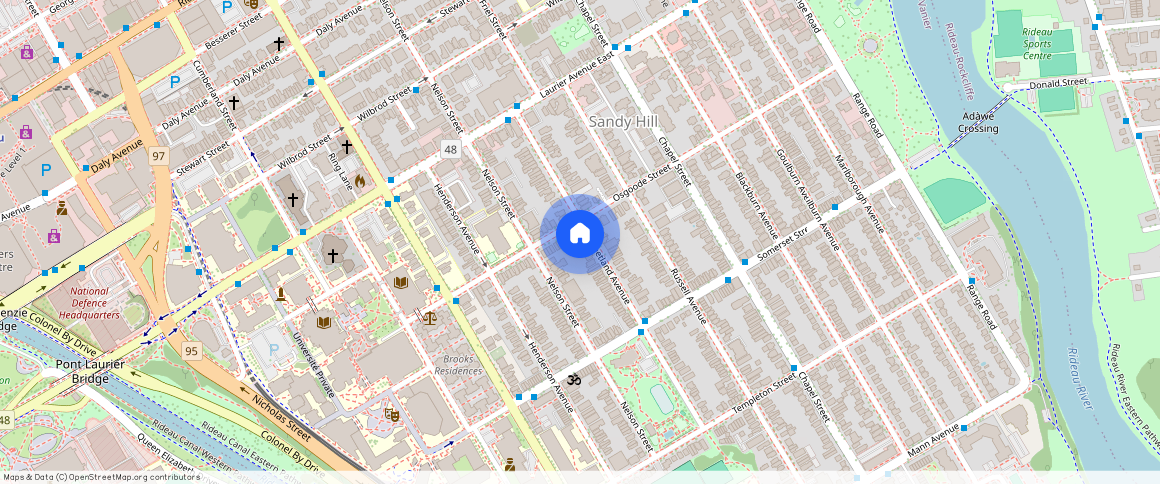 ** Sweetland Avenue - 3G, Ottawa, ON K1N 7T8