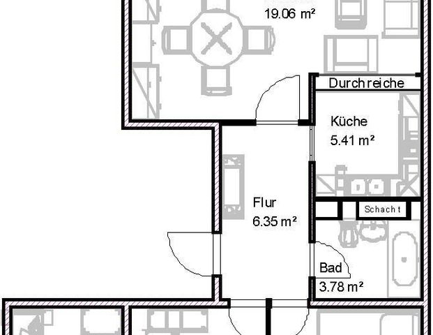 Wohnungsangebot Widderstraße 8 - Foto 1