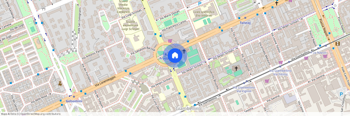 Piazza Pietro Frattini Lorenteggio-Giambellino Bande Nere, Inganni, Lorenteggio Milano