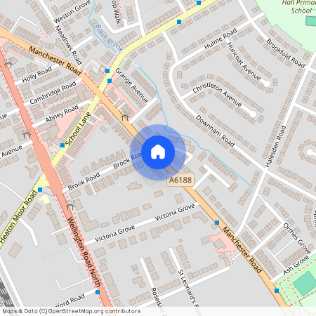 Wellington Road North, Stockport, Greater Manchester, SK4