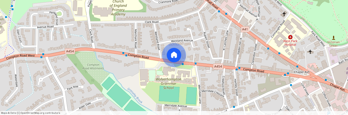 124C Merridale House, Compton Road, Wolverhampton, West Midlands, WV3 9QB