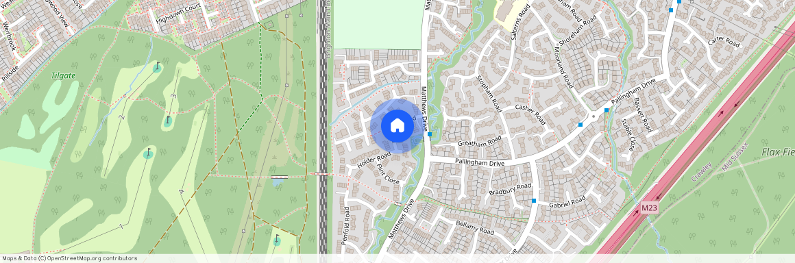 Palmer Road, Maidenbower, CRAWLEY