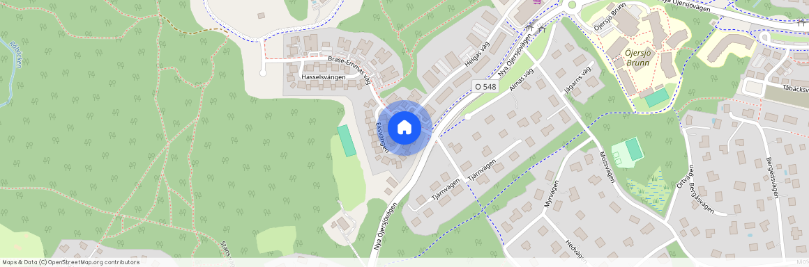 Eksvängen, Öjersjö