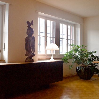 3 Zimmer-Wohnung in Basel - St. Johann, möbliert, auf Zeit - Photo 1