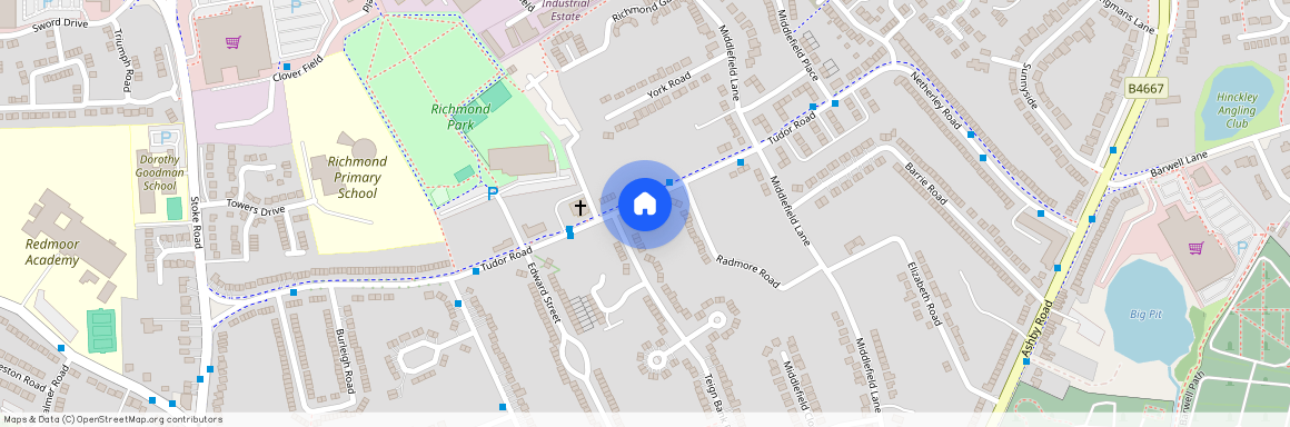 Tudor Road, HINCKLEY