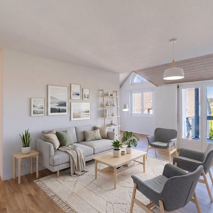 Rent a 3 ½ rooms apartment in Niederwangen bei Bern - Photo 1