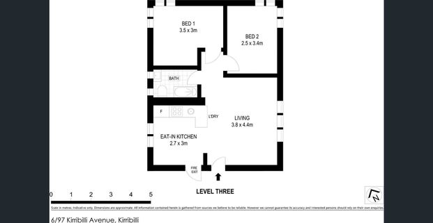 Bright & Sunny Art Deco Apartment - Only a Short Walk to Milson's Point Train Station and Ferries. - Photo 1