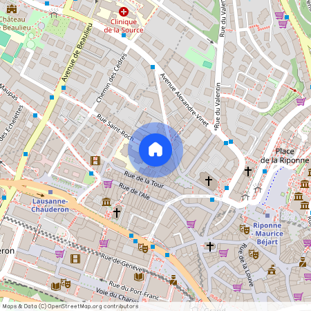 1004, Lausanne, Rue Saint-Roch, 3