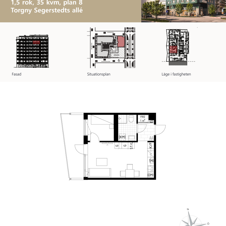 Torgny Segerstedts allé 100B, 75255, Uppsala - Photo 2