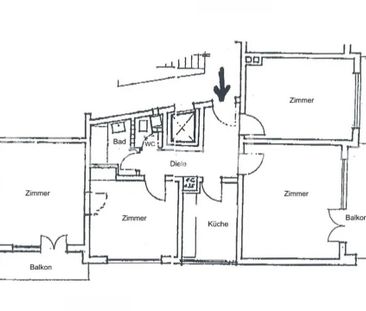 TAUSCHWOHNUNG 4 Zimmer in der Maxvorstadt gegen mind. 3 Zimmer - Photo 1