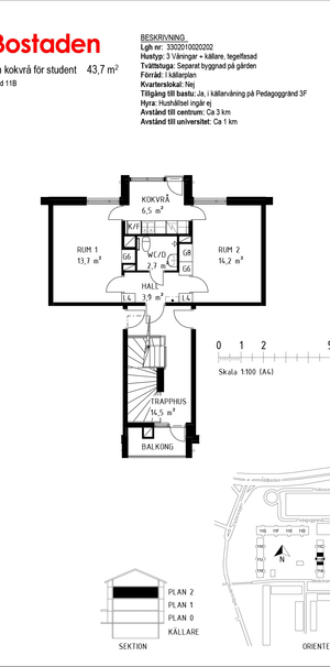 Pedagoggränd 11 B - Foto 1