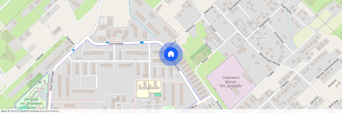 mazowieckie, żyrardowski, Żyrardów, Parkingowa