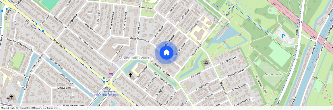 Molenlaankwartier, 3055 HJ, Mendelssohnlaan, Rotterdam
